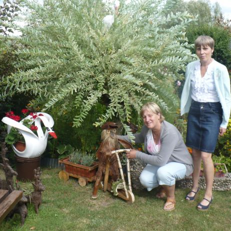 labądź ręcznie wykonany z opony przez mojego brata