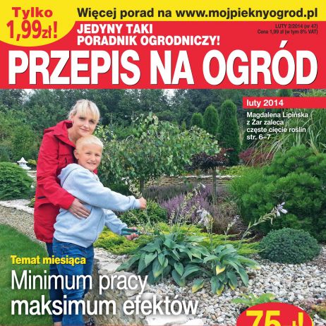 Lutowy numer "Przepisu na Ogród" w sprzedaży do 15 stycznia!