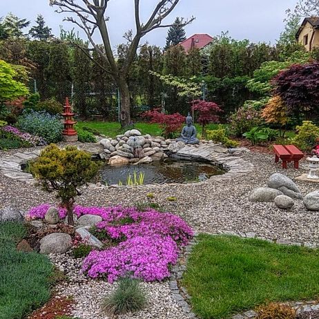 Ogród w orientalnym stylu