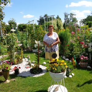 to ja Krysia i  moj piękny ogród 