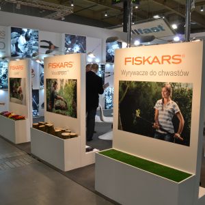 Stoisko Fiskars w pawilonie 5. W tym roku firma Fiskars obchodzi 365 urodziny!            
