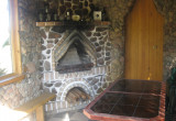 Nasza altanka z grillem na zimne i deszczowe  dni :)