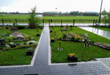 Ogród w deszczu