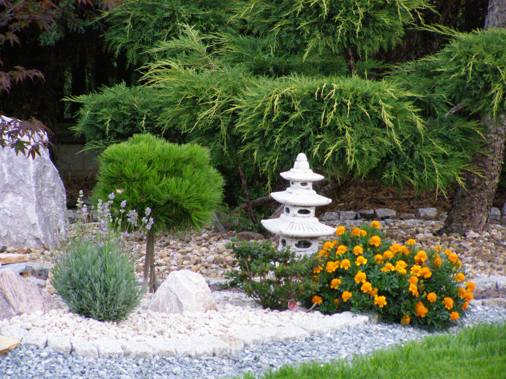 Namiastka japońskiego ogrodu:)