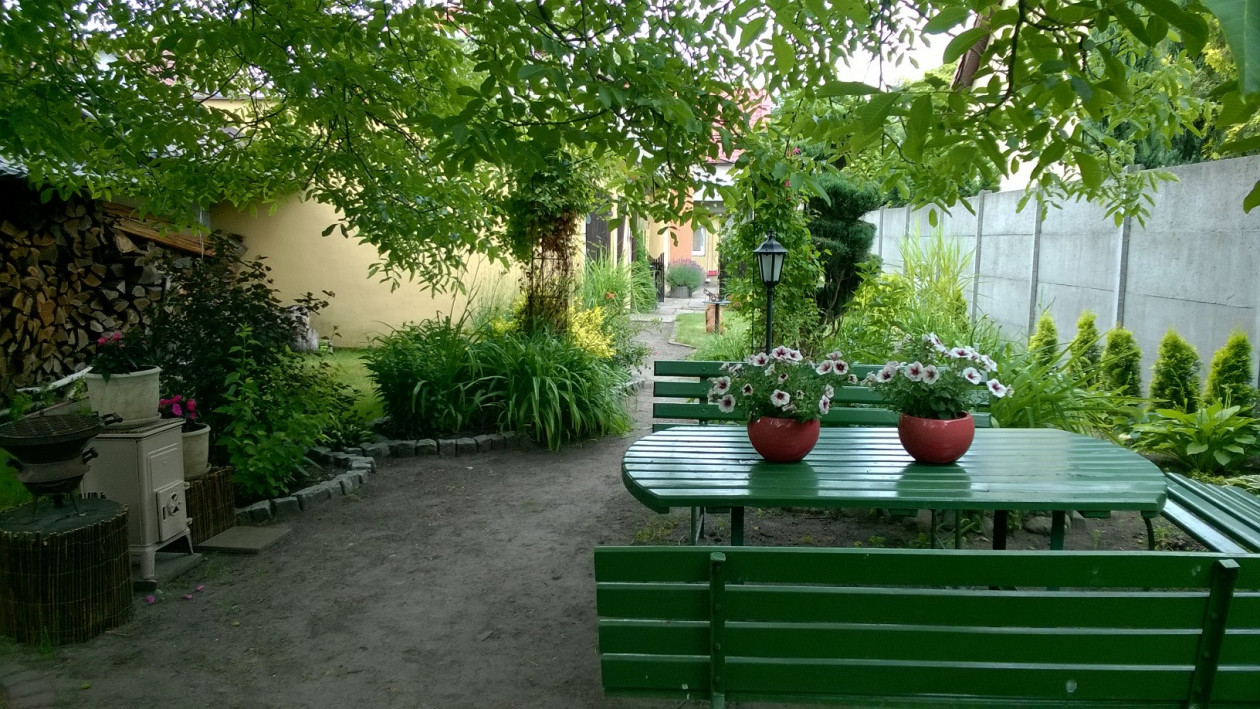 zielony salon