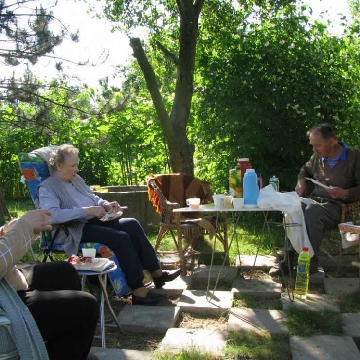 piknik na działce