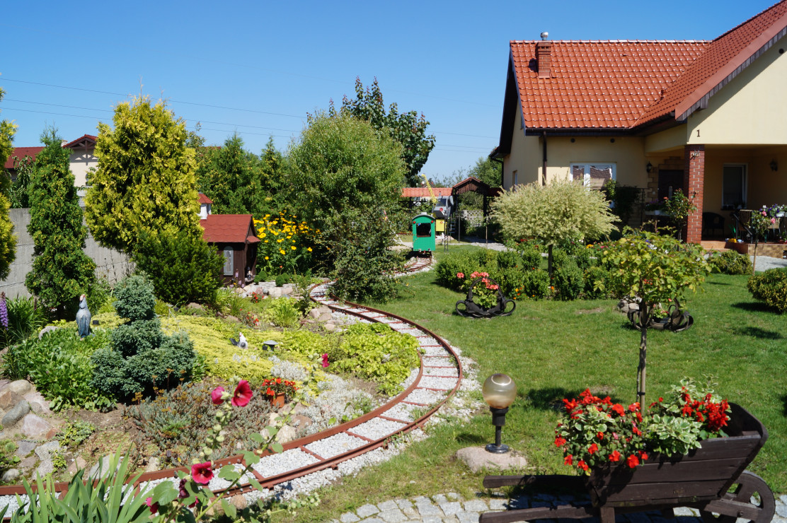 Torowisko Kolejki Franka:) Podróż dookoła ogrodu