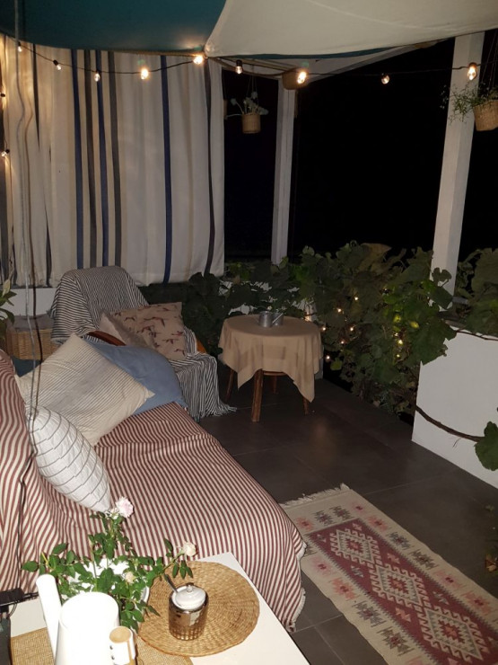Relaks na balkonie