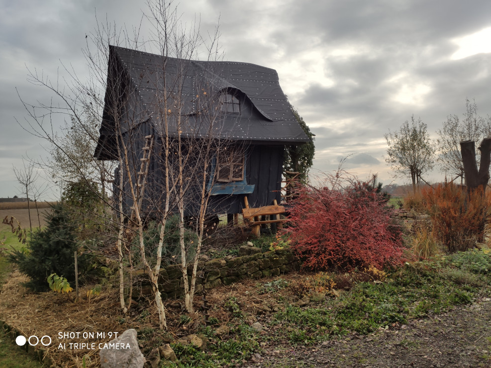 jesień - domek czarownicy